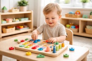 découvrez un jeu éducatif conçu pour favoriser l'autonomie chez l'enfant, en stimulant ses compétences et sa confiance en soi de manière ludique et interactive.