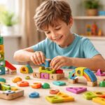 découvrez un jeu de construction original, parfait pour les enfants de 8 ans, qui stimule la créativité et le développement des compétences.