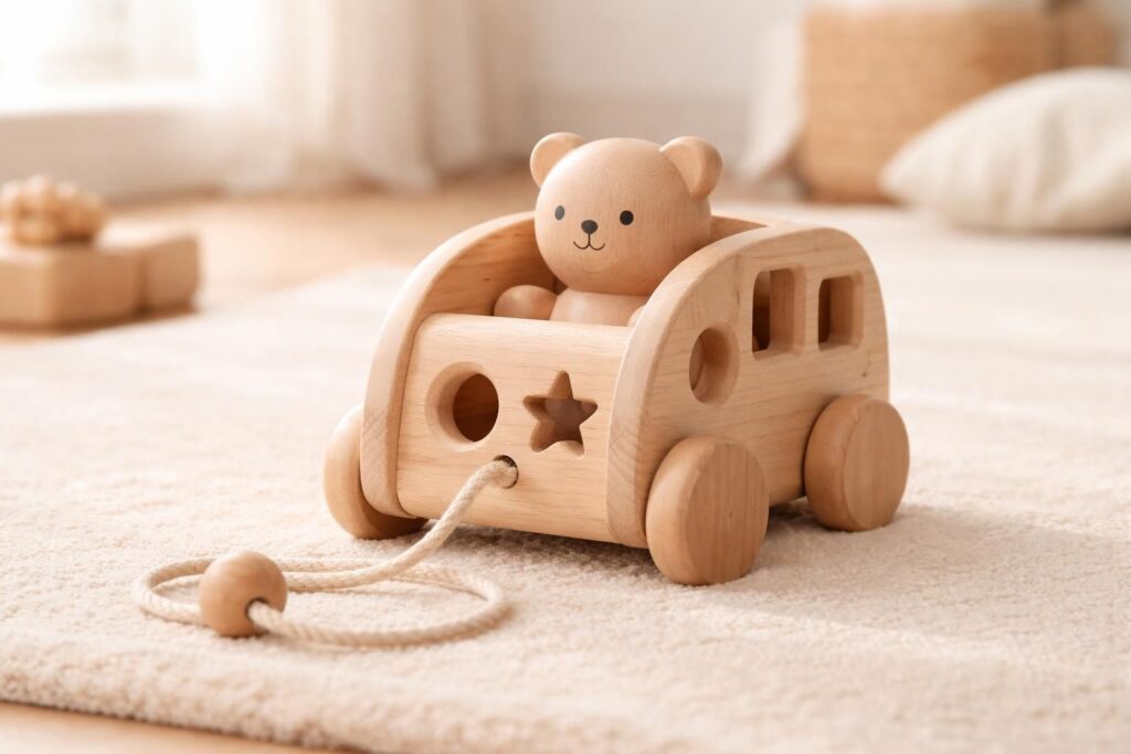 découvrez notre jouet en bois durable, conçu spécialement pour les bébés de 1 an. sécuritaire, éducatif et respectueux de l'environnement pour le développement de votre enfant.