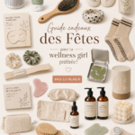 Inspirations de cadeaux pour amatrices de bien-être avec des éléments apaisants.