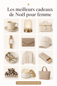 Un assortiment de cadeaux de Noël colorés et joyeux, parfaits pour les femmes.