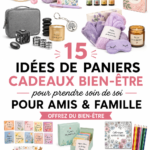 Un panier cadeau pour le bien-être mental rempli de produits apaisants et réconfortants.