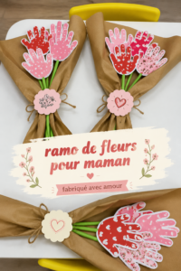 Bouquet coloré de fleurs pour une maman, symbolisant l'amour et la tendresse.