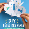 Cadeau DIY fait main pour la fête des pères sur une table