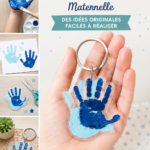 Cadeaux faits main pour la Fête des Pères, élaborés par des enfants à l'école.