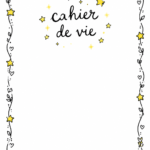 Un joli cahier de vie rempli de souvenirs d'enfance.