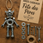 Idées de cadeaux charmants pour la fête des pères, un enfant et son père