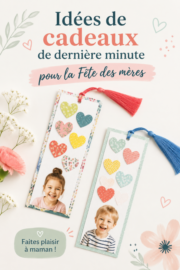 Sélection d'idées de cadeaux de dernière minute pour la Fête des mères.
