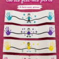 Exemple de carte fête des pères décorée de motifs originaux et de messages chaleureux.