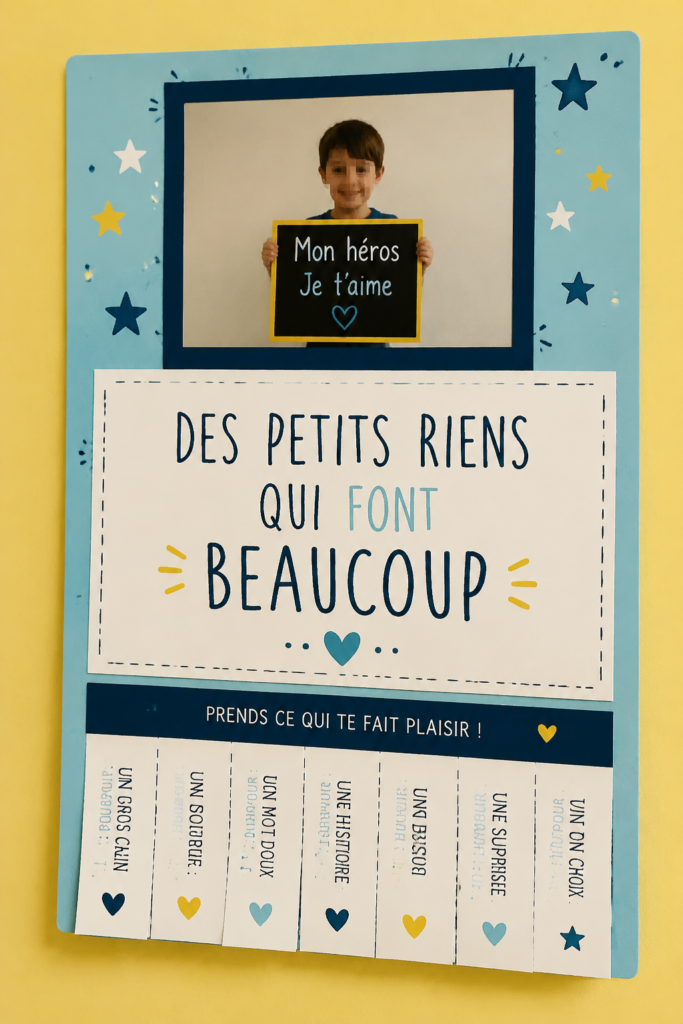 Une image chaleureuse montrant une personne écrivant une note d'encouragement.