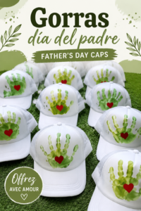 Casquettes variées pour la fête des pères, affichant différents styles et couleurs.