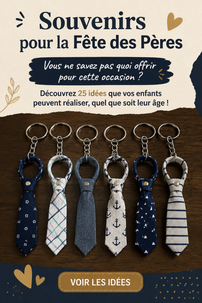 Un père heureux recevant un cadeau fait maison pour la fête des pères