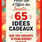 Des enfants souriants découvrant des cadeaux mémorables