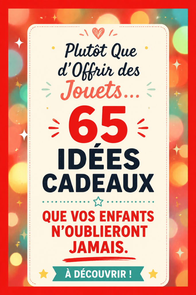 Des enfants souriants découvrant des cadeaux mémorables