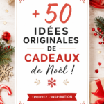 Idées de cadeaux de Noël originales et pratiques sur une table festivement décorée