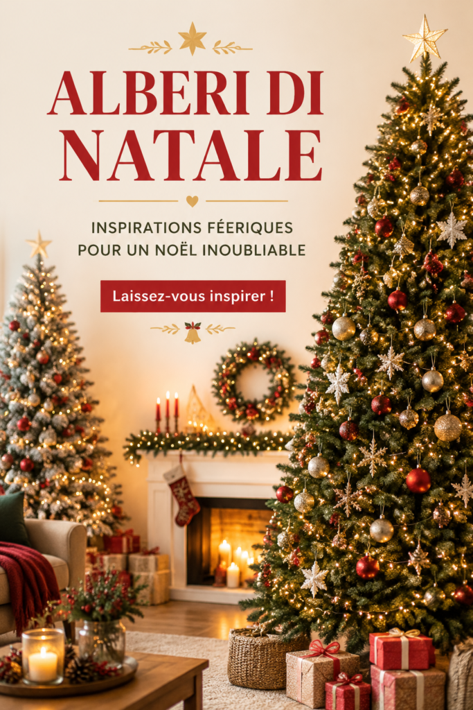 Un sapin de Noël magnifiquement décoré avec des lumières et des ornements colorés
