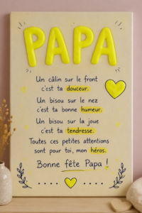 Un papa qui joue avec son enfant dans un parc, illustrant l'importance de leur relation.