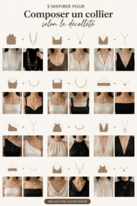 Un collier original fait main, créatif et unique pour célébrer une occasion spéciale.