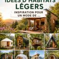 Un habitat léger et moderne avec des matériaux innovants, inspirant un style de vie serein.
