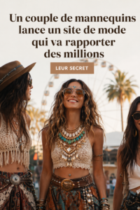 Un mannequin dans une tenue élègante inspirée par les dernières tendances mode féminine.