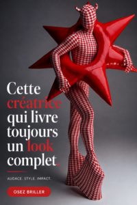 Un aperçu de looks stylés créés par un designer de mode, évoquant l'élégance et la créativité.