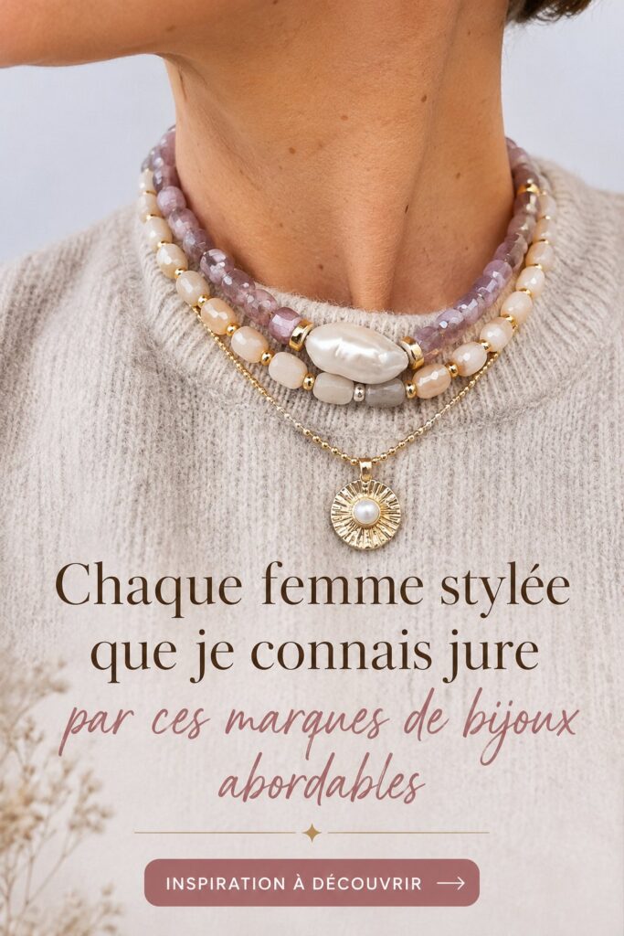 Les bijoux tendance à petits prix pour un style élégant