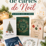 Modèles de cartes de Noël colorées et créatives