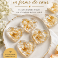 Porte-clés en époxy décoratifs pour un mariage élégant.