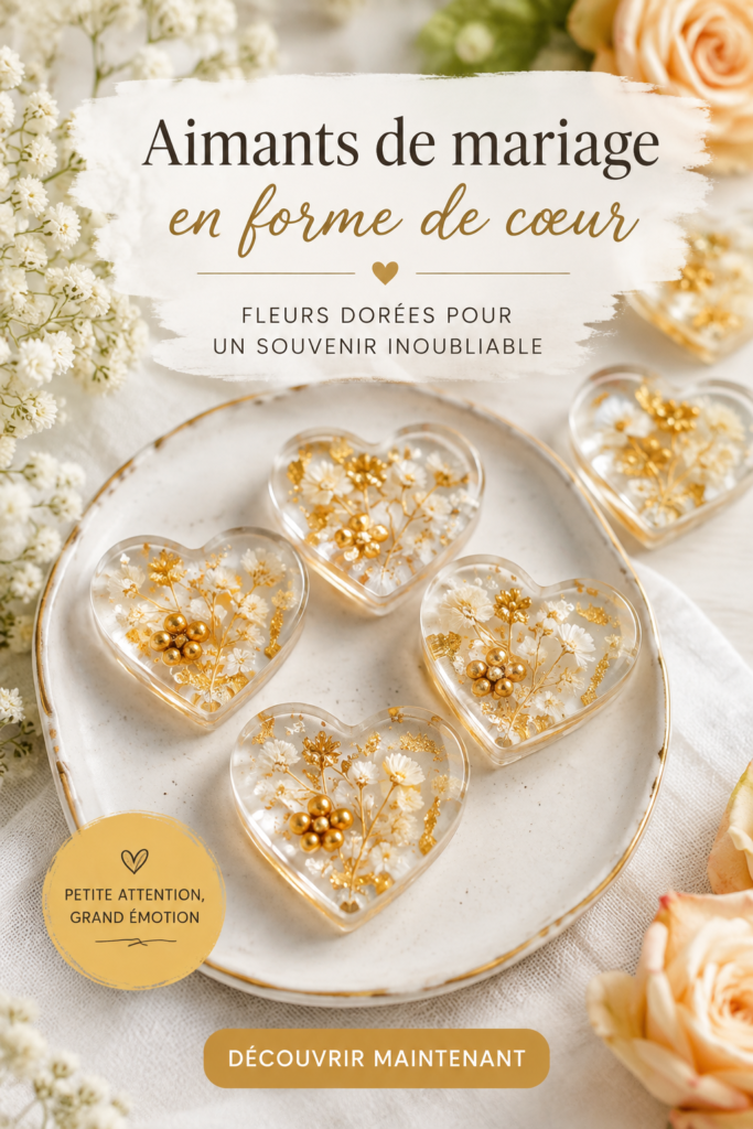 Porte-clés en époxy décoratifs pour un mariage élégant.