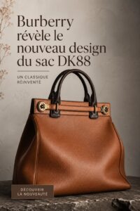 Sac DK88 de Burberry avec un design élégant et moderne