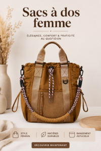 Sacs à dos élégants pour femmes sur fond neutre