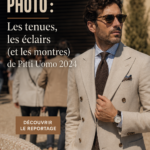 Look élégant et moderne inspiré de Pitti Uomo 2024.