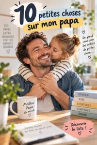 Une belle sélection d'idées de cadeaux créatifs et simples pour papa.