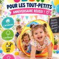 Des enfants s'amusant ensemble pendant une fête d'anniversaire avec des jeux.
