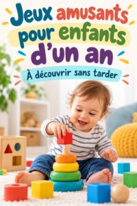 Jeux de fête pour célébrer le premier anniversaire d'un enfant avec des amis