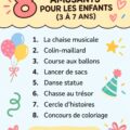 Jeunes enfants jouant ensemble à un jeu de fête