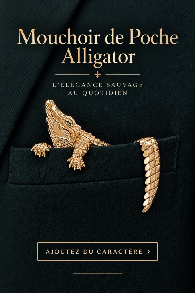 Mouchoir en métal élégant sur fond stylisé