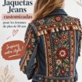 Veste en jean personnalisée avec broderies colorées pour un style unique