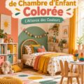 Chambre d'enfant colorée avec des murs peints et des décorations ludiques