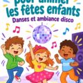 Enfants s'amusant en jouant à des jeux musicaux lors d'une fête d'anniversaire.